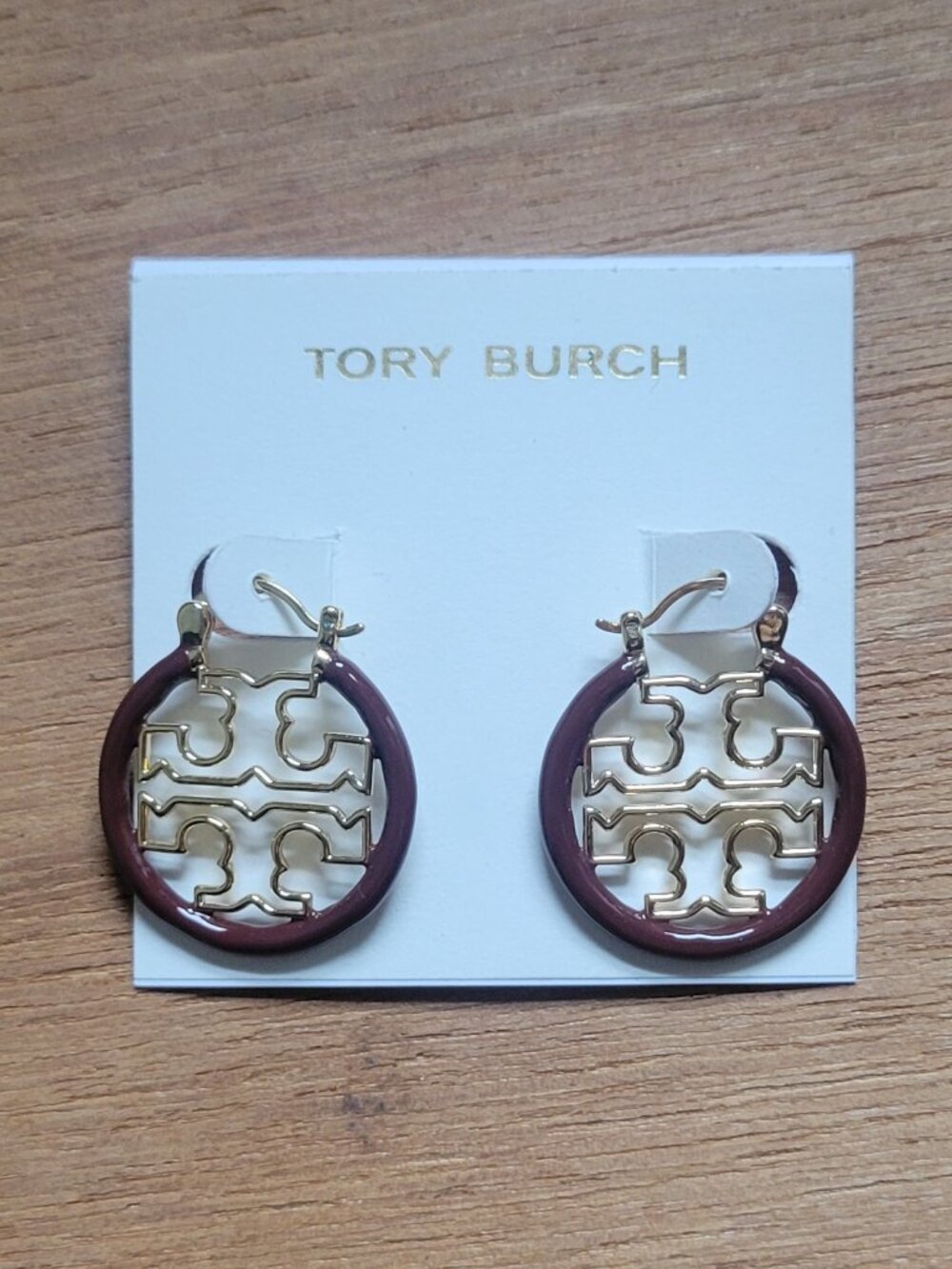 Tory Burch Miller Hoop Earrings